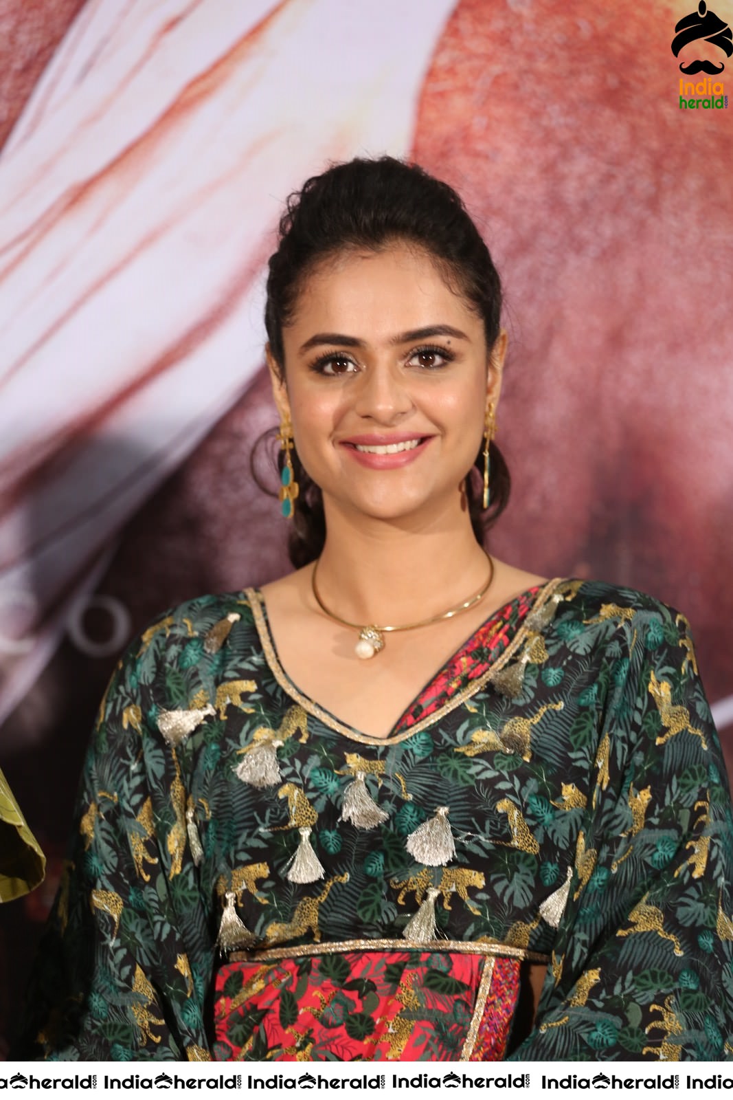 Prachi Tehlan at Mamangam Trailer Launch Event Set 1