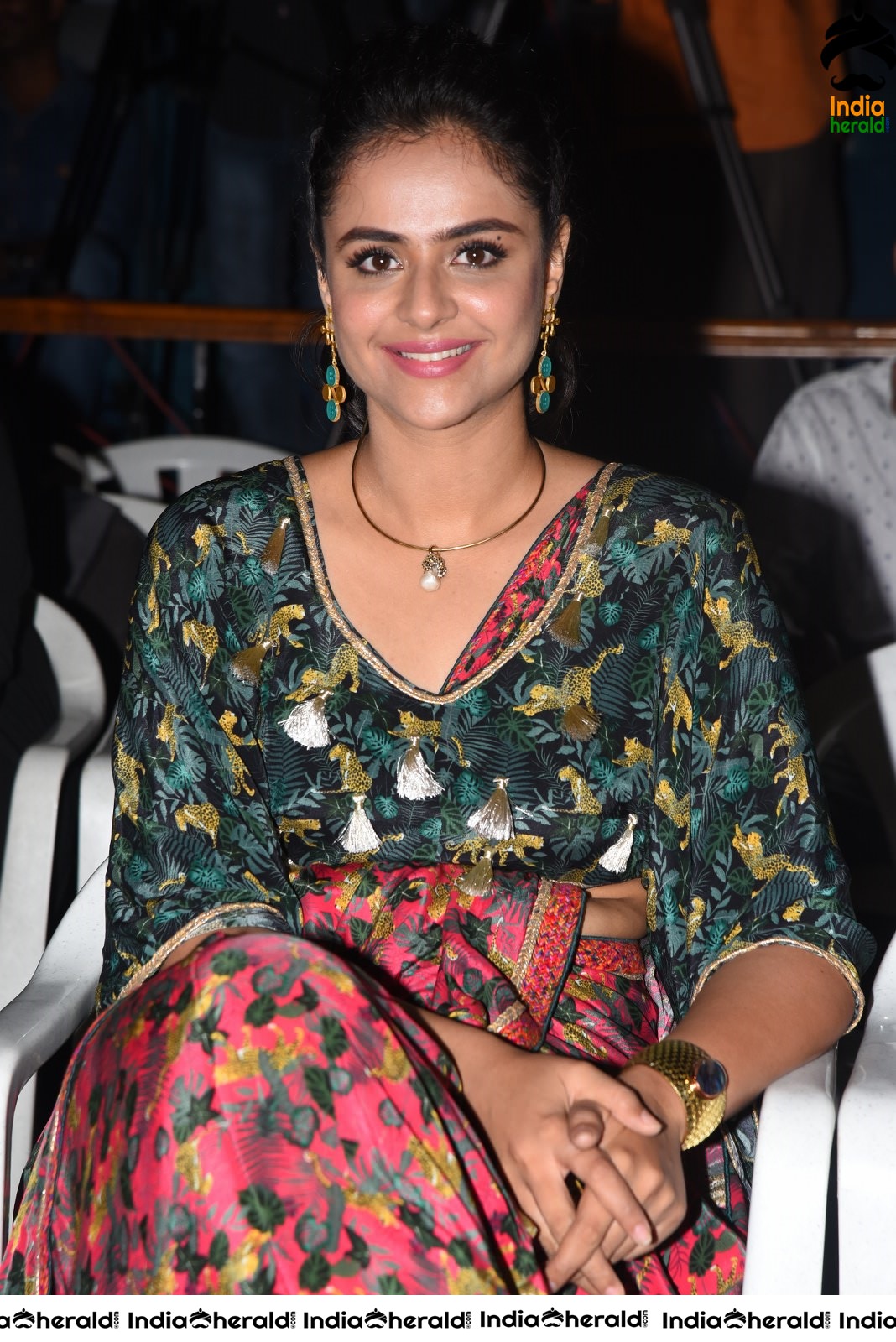 Prachi Tehlan at Mamangam Trailer Launch Event Set 2