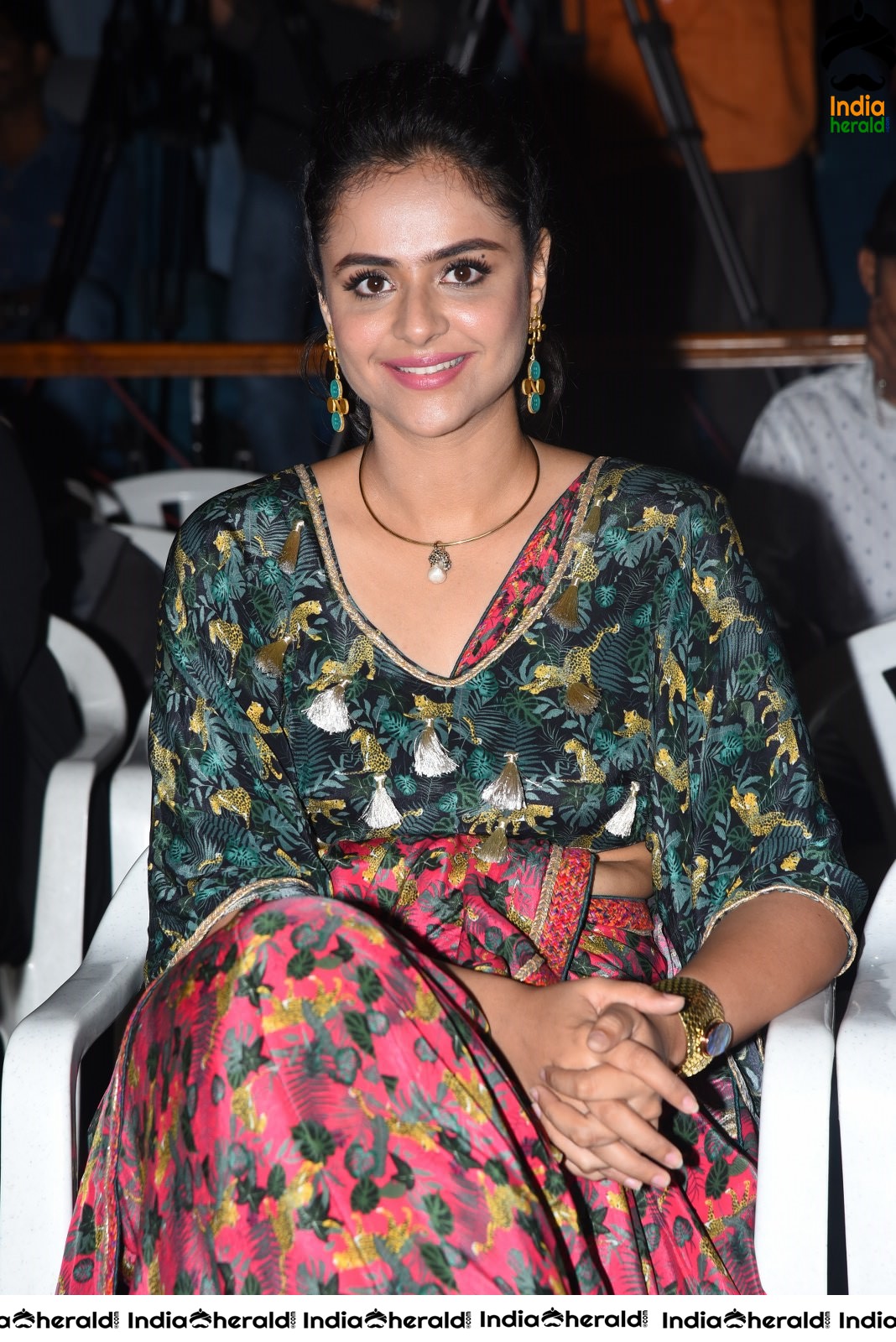 Prachi Tehlan at Mamangam Trailer Launch Event Set 2