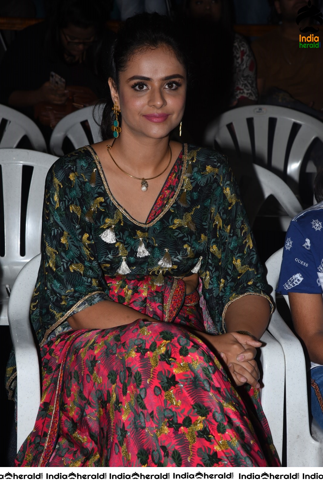 Prachi Tehlan at Mamangam Trailer Launch Event Set 2