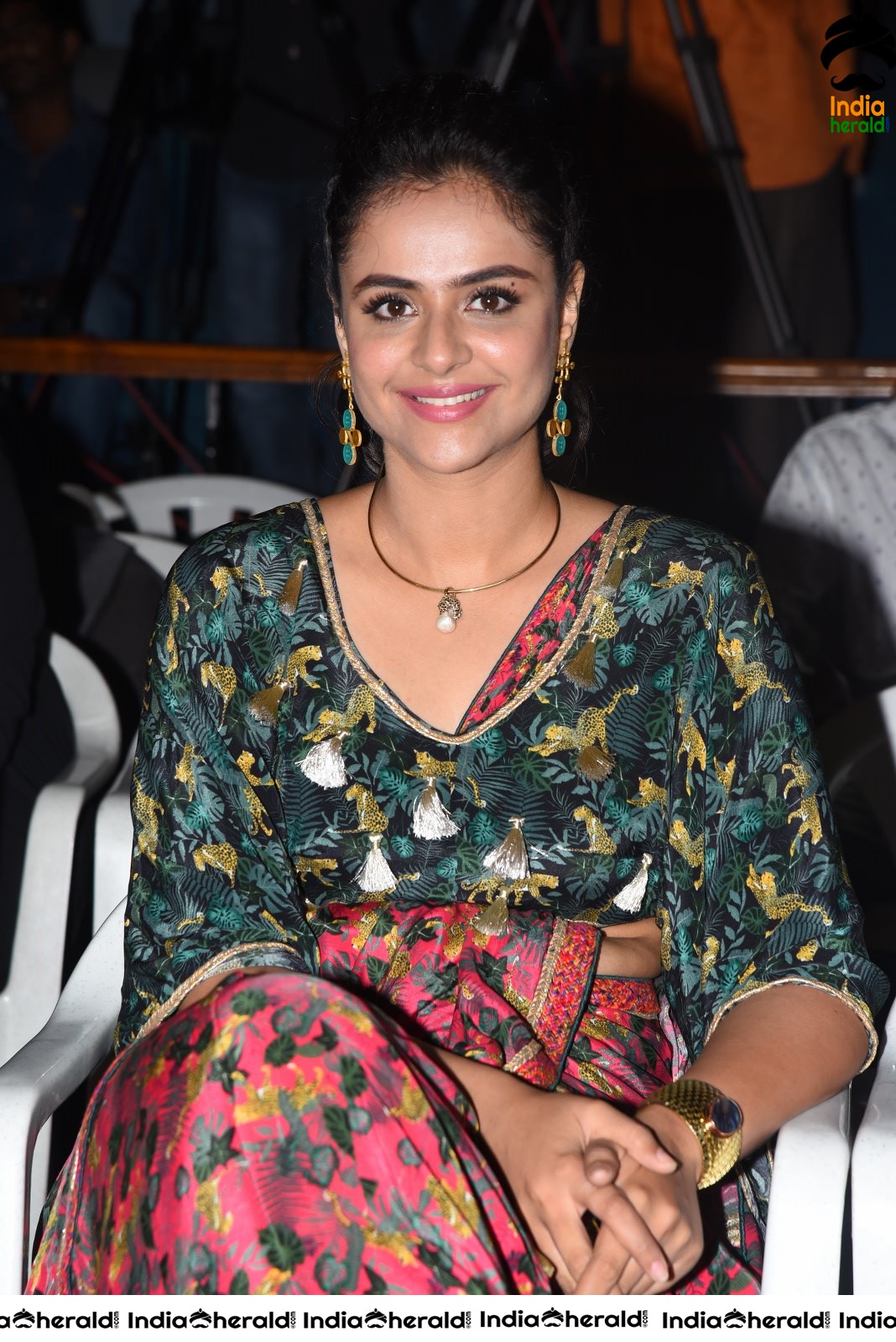 Prachi Tehlan at Mamangam Trailer Launch Event Set 2