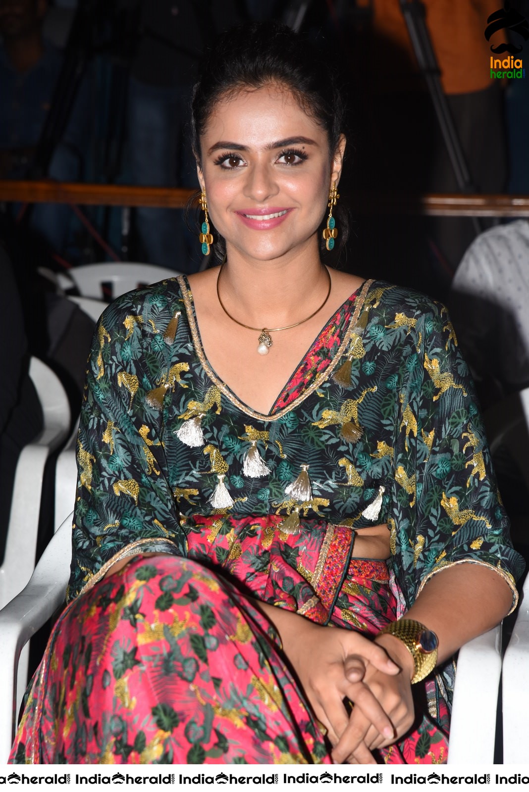 Prachi Tehlan at Mamangam Trailer Launch Event Set 2