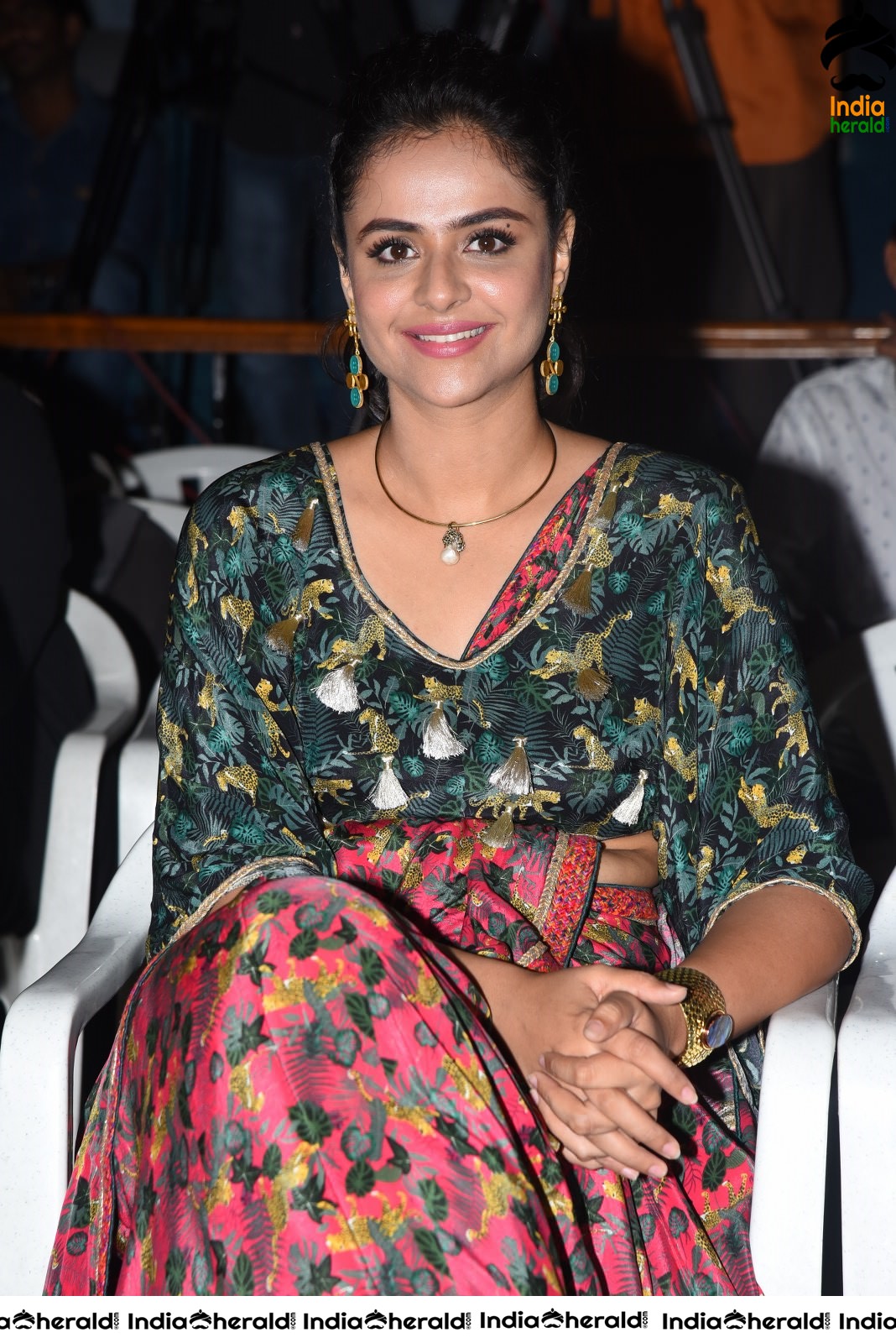 Prachi Tehlan at Mamangam Trailer Launch Event Set 2