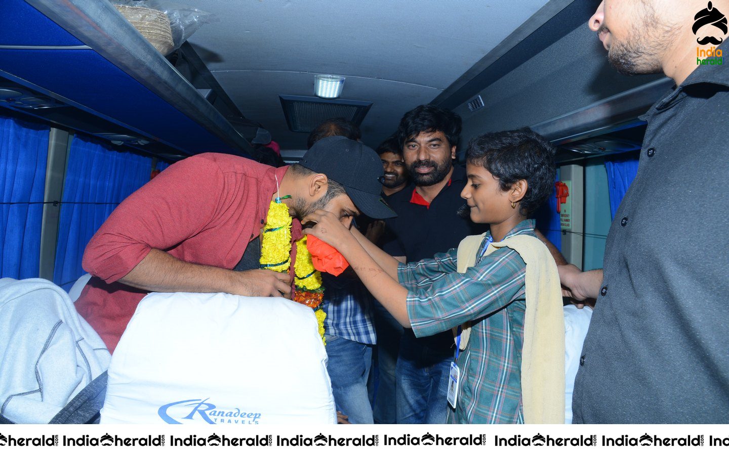 Prathiroju Pandagey Bus tour Tank at Ramachandrapuram photos Set 2