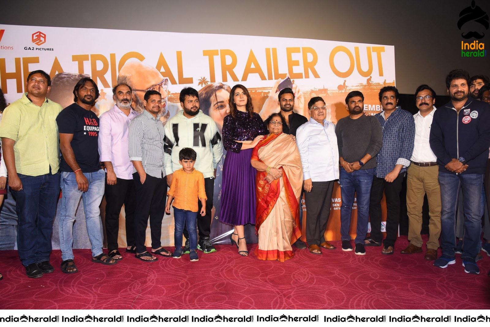 Prati Roju Panduga Movie Trailer Launch Set 5