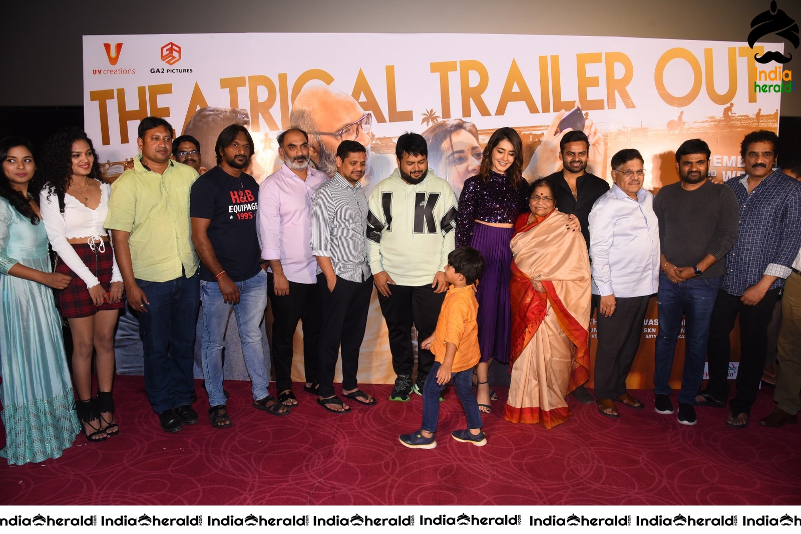 Prati Roju Panduga Movie Trailer Launch Set 5