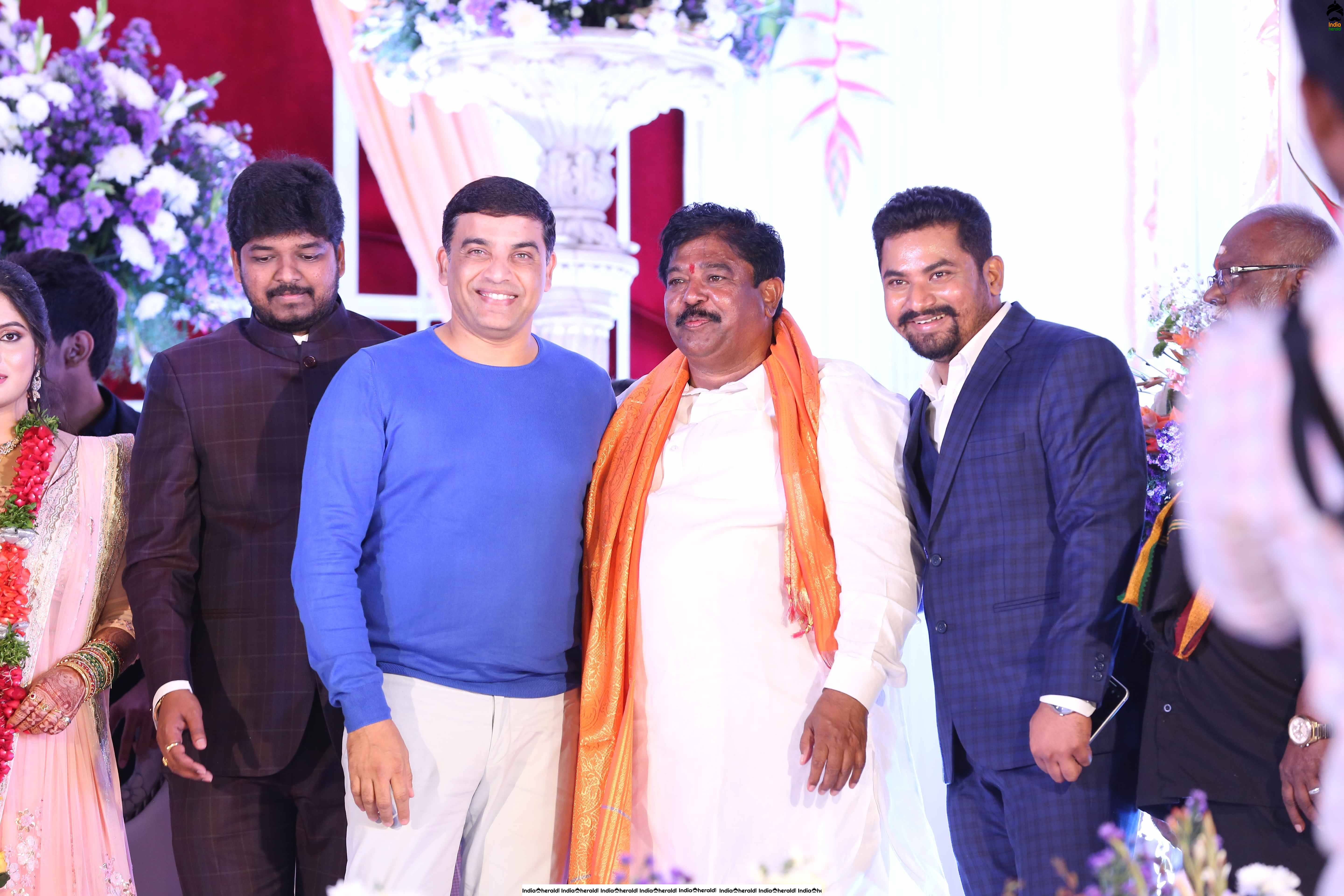 Praveen Kumar Yadav and Mahitha Shree Wedding Reception Set 1