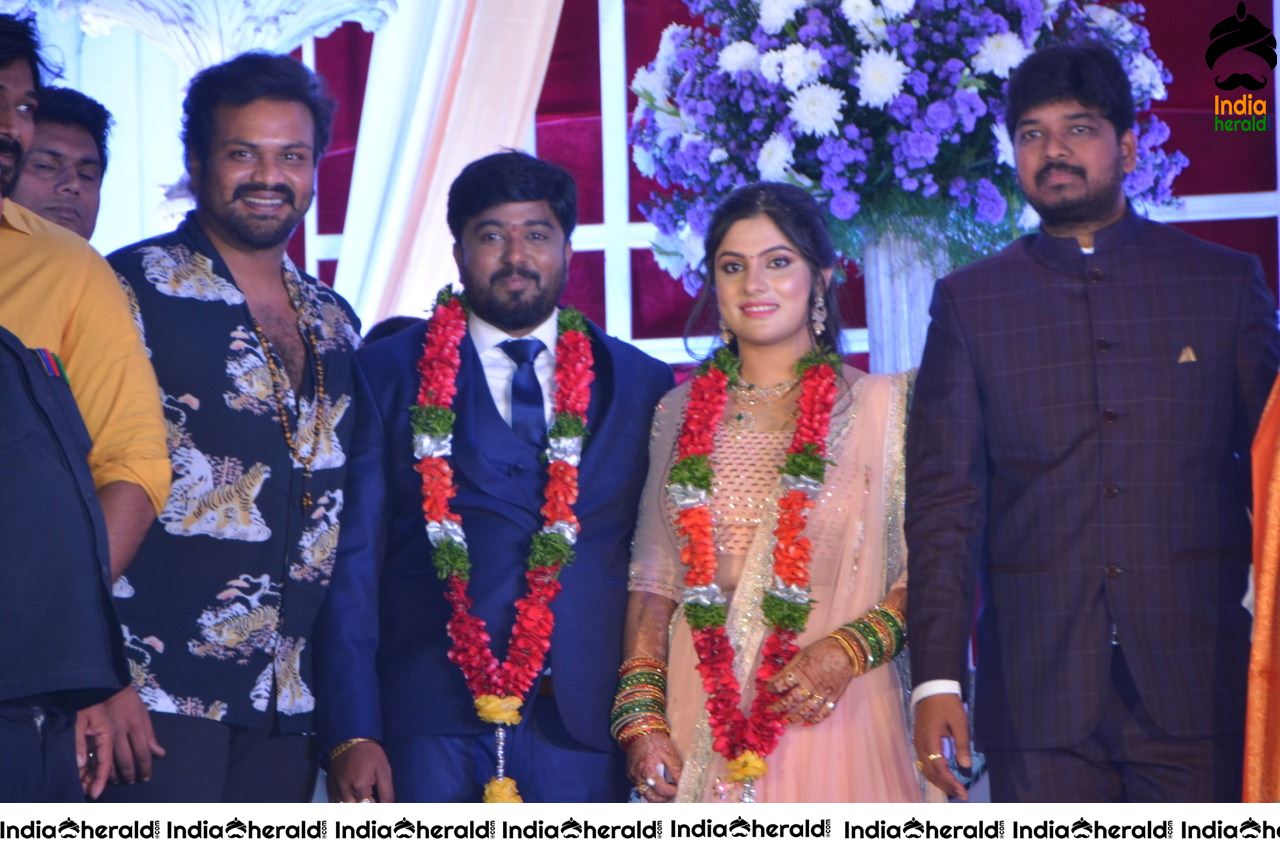 Praveen Kumar Yadav and Mahitha Shree Wedding Reception Set 1