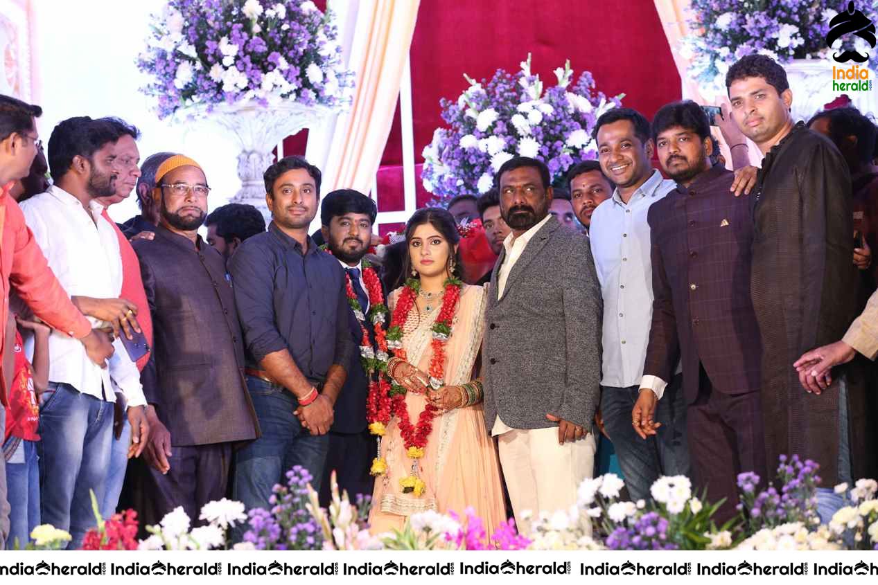 Praveen Kumar Yadav and Mahitha Shree Wedding Reception Set 3