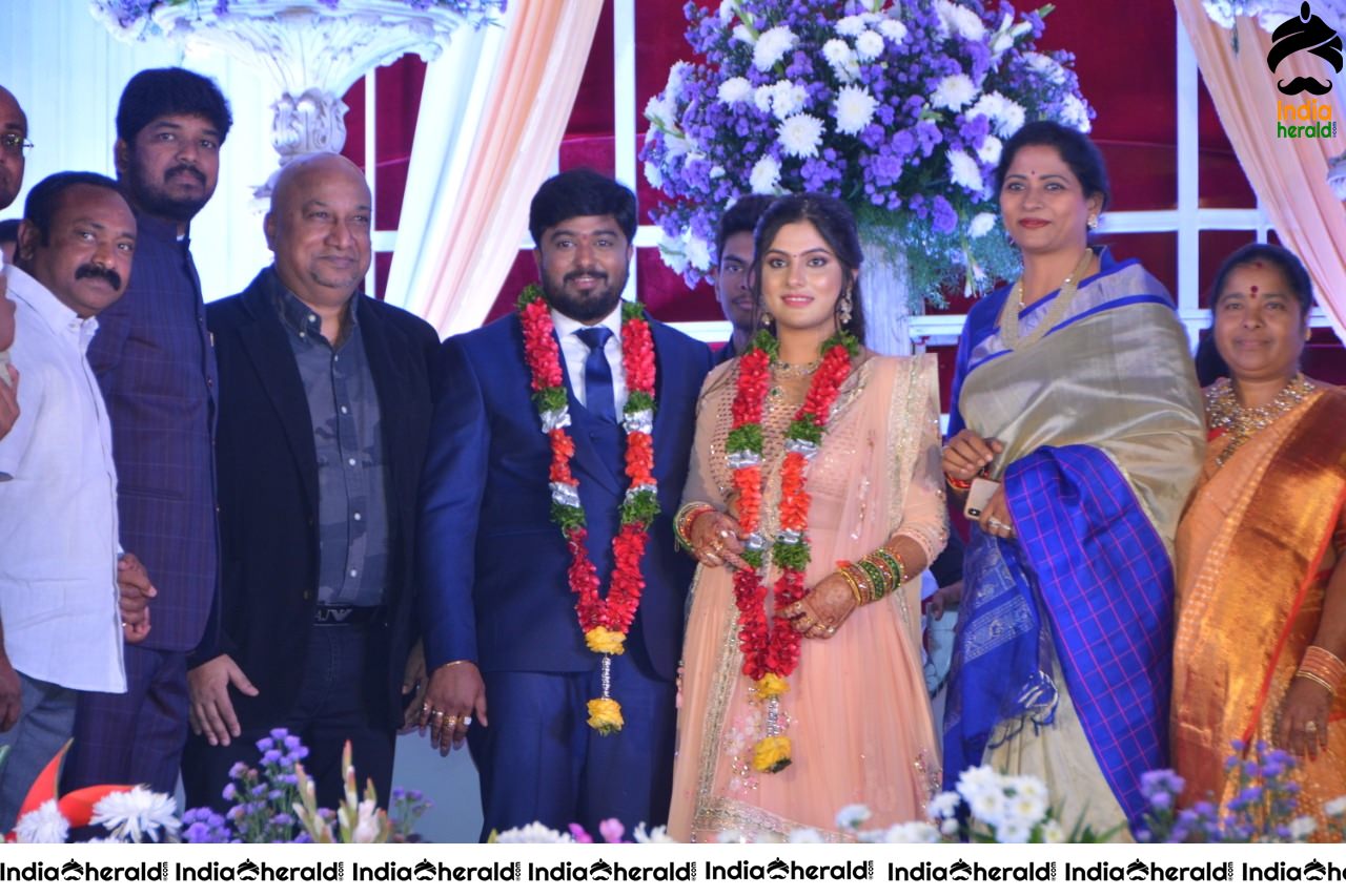 Praveen Kumar Yadav and Mahitha Shree Wedding Reception Set 3