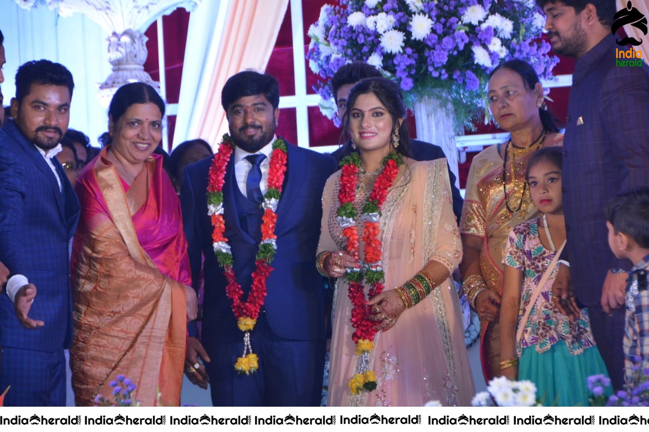 Praveen Kumar Yadav and Mahitha Shree Wedding Reception Set 3