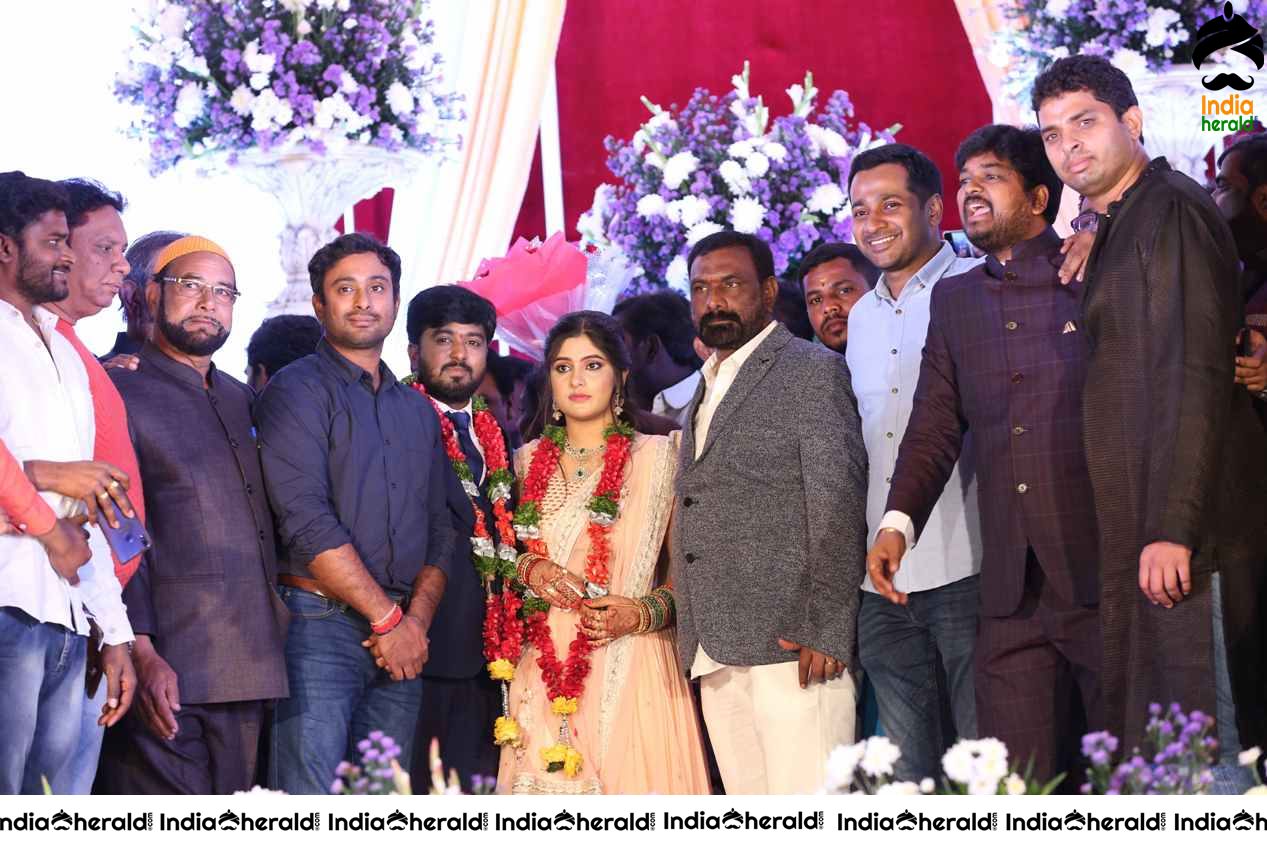 Praveen Kumar Yadav and Mahitha Shree Wedding Reception Set 3