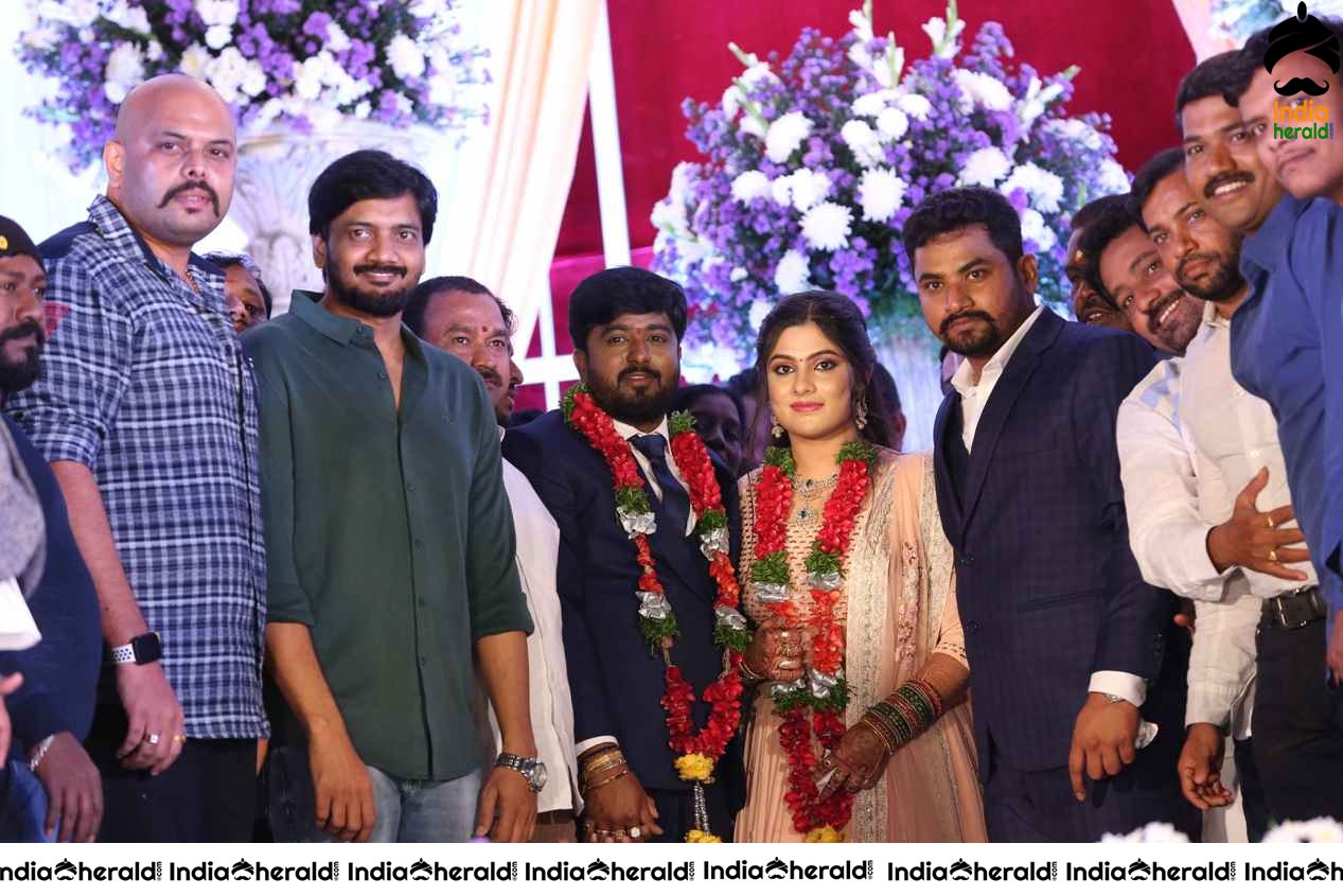 Praveen Kumar Yadav and Mahitha Shree Wedding Reception Set 3