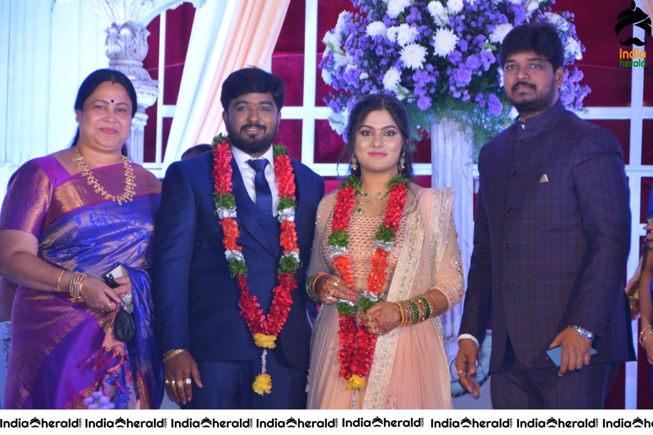 Praveen Kumar Yadav and Mahitha Shree Wedding Reception Set 3