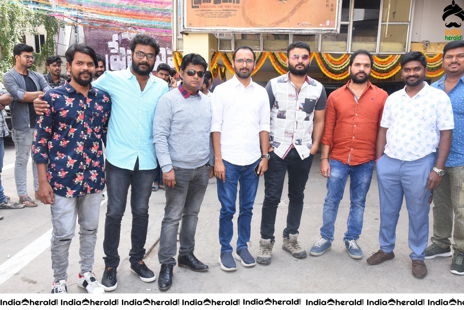 Prema Pipasi Movie Team At Devi Theatre Photos Set 2