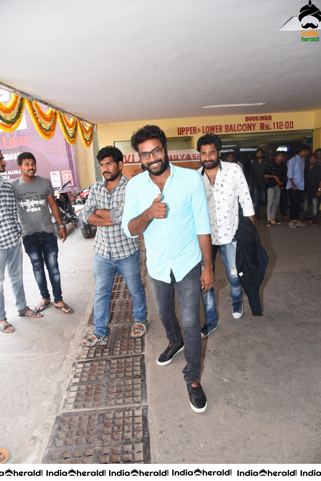 Prema Pipasi Movie Team At Devi Theatre Photos Set 2