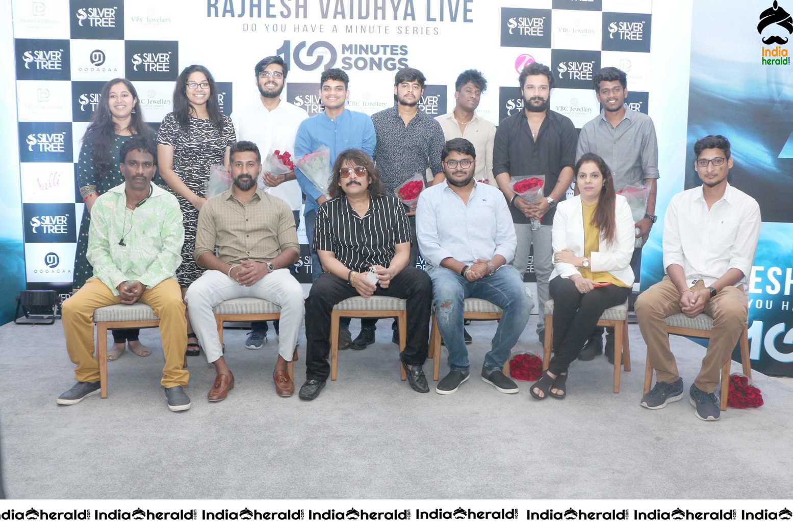 Press Meet Stills of SILVERTREE PRESENTS RAJHESH VAIDHYA LIVE 100 MINUTES 100 SONGS Set 3