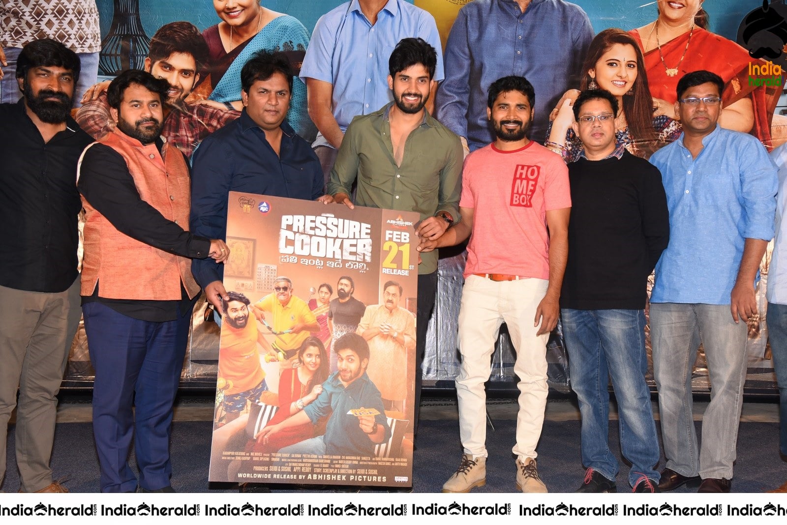 Pressure Cooker Movie Press Meet Stills Set 2