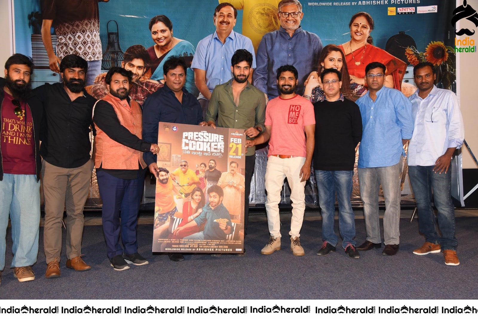 Pressure Cooker Movie Press Meet Stills Set 2