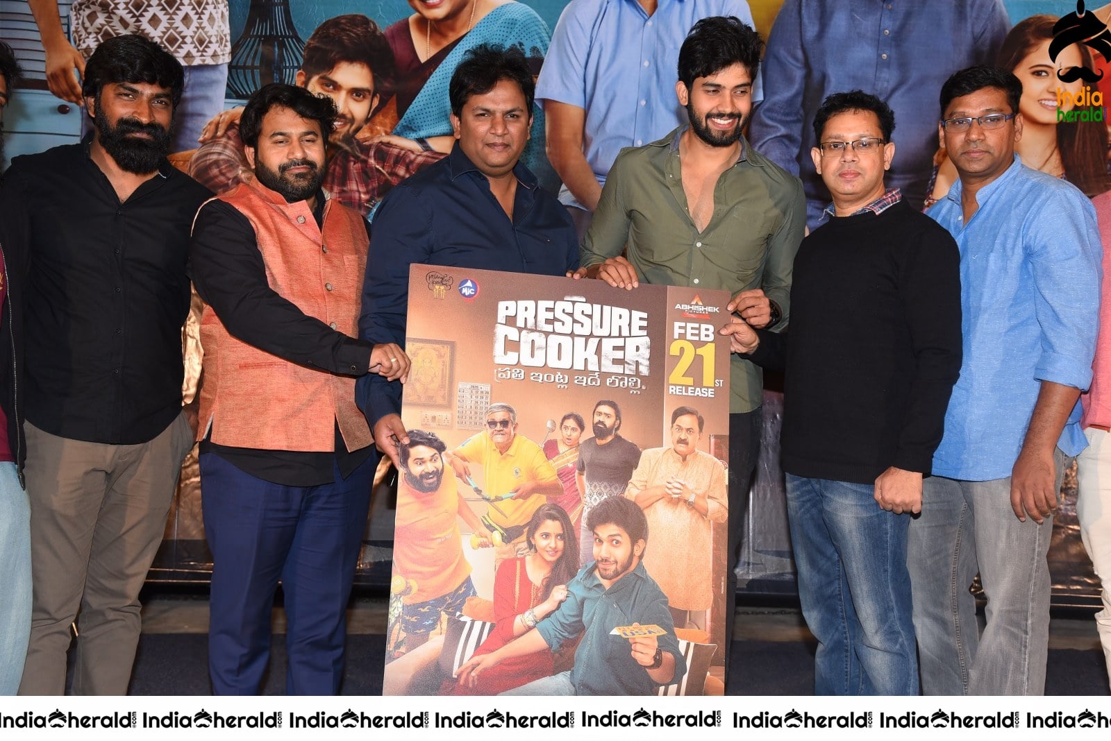 Pressure Cooker Movie Press Meet Stills Set 2
