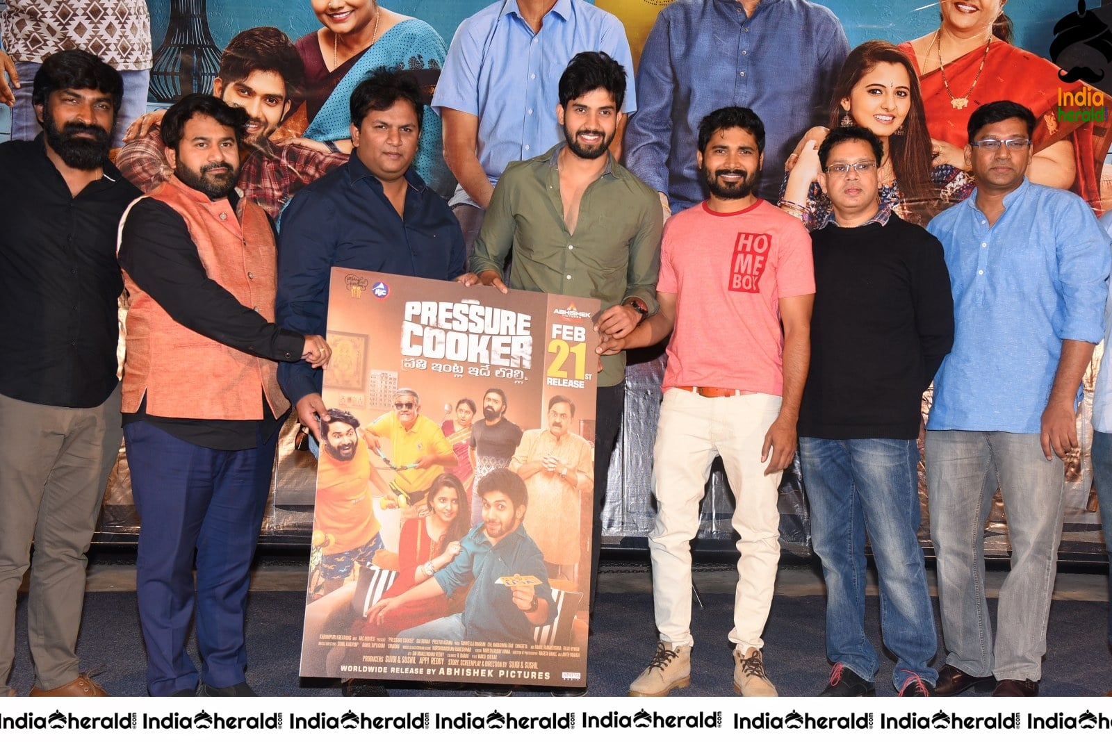 Pressure Cooker Movie Press Meet Stills Set 2