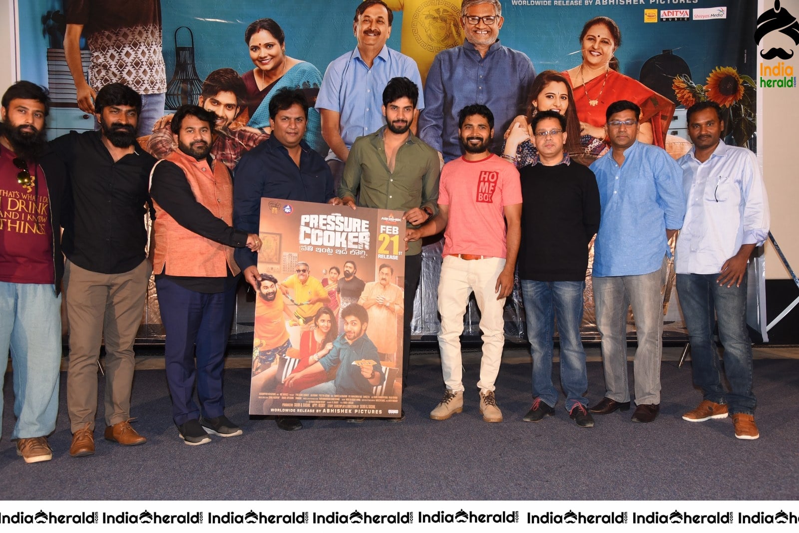 Pressure Cooker Movie Press Meet Stills Set 2