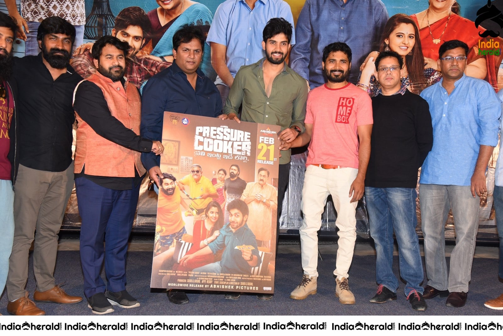 Pressure Cooker Movie Press Meet Stills Set 2