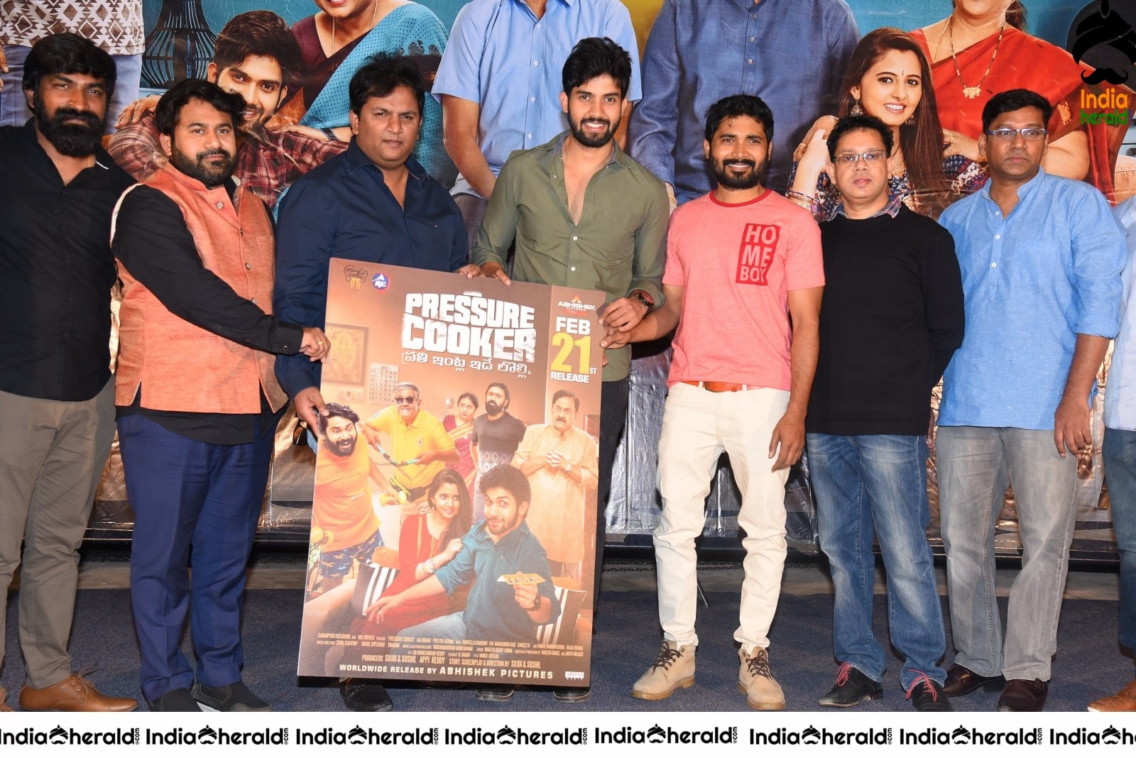 Pressure Cooker Movie Press Meet Stills Set 2