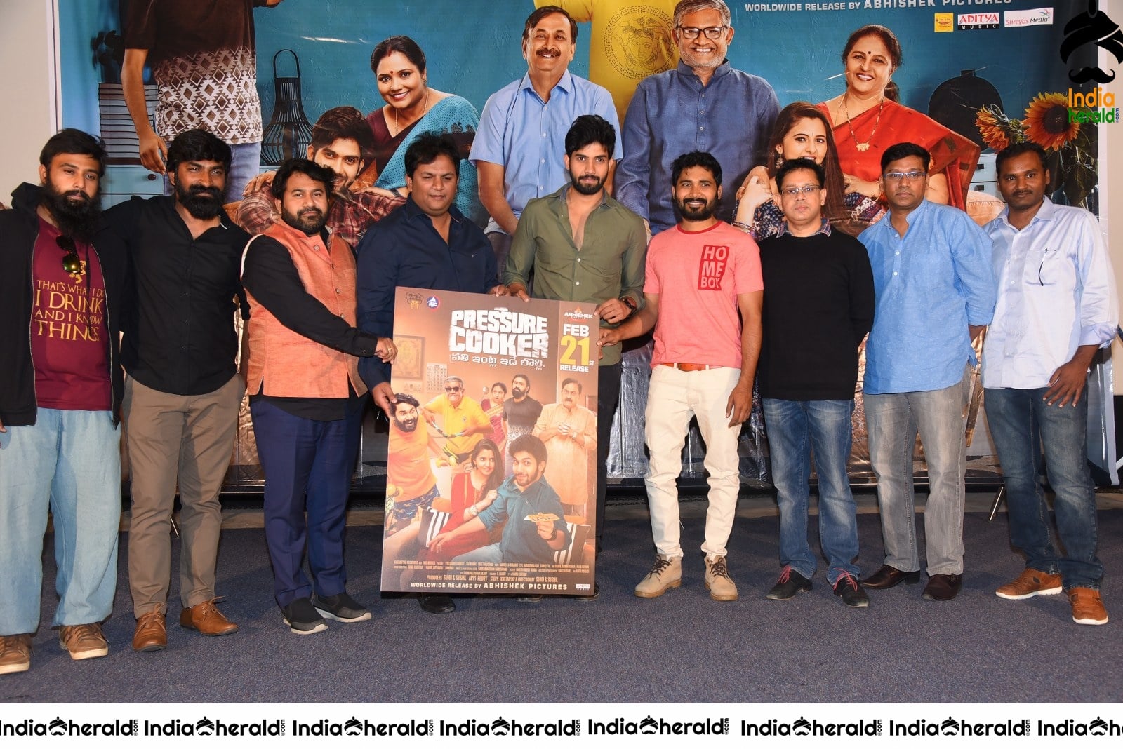 Pressure Cooker Movie Press Meet Stills Set 2