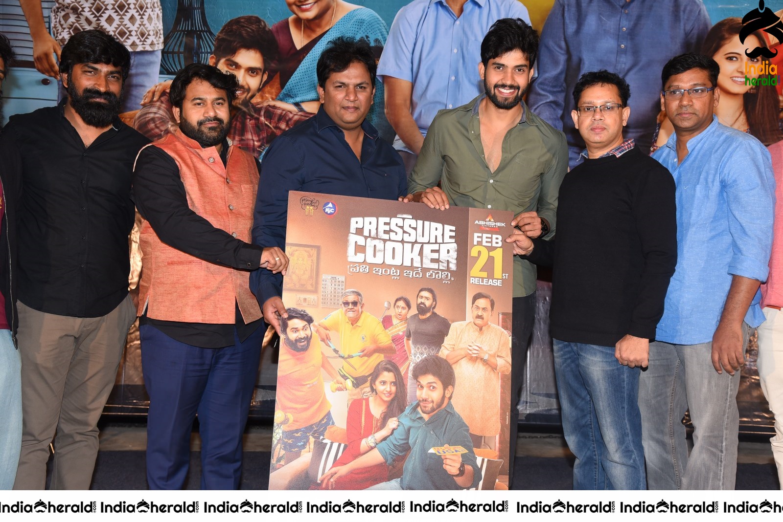 Pressure Cooker Movie Press Meet Stills Set 3