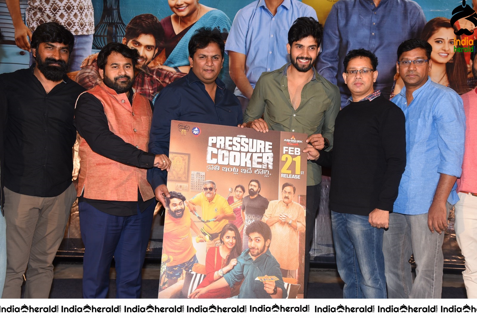 Pressure Cooker Movie Press Meet Stills Set 3