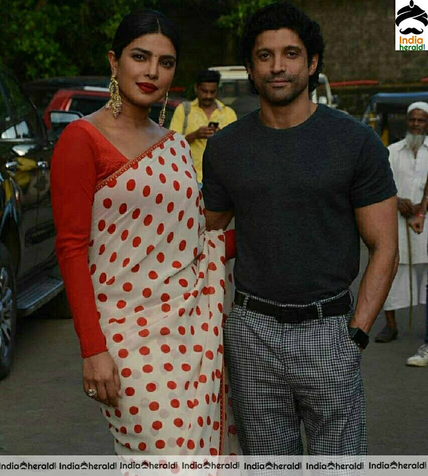 Priyanka Chopra At The Sky In Pink Promotions