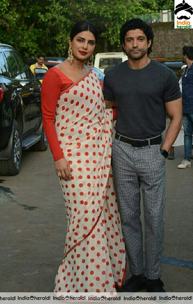 Priyanka Chopra At The Sky In Pink Promotions