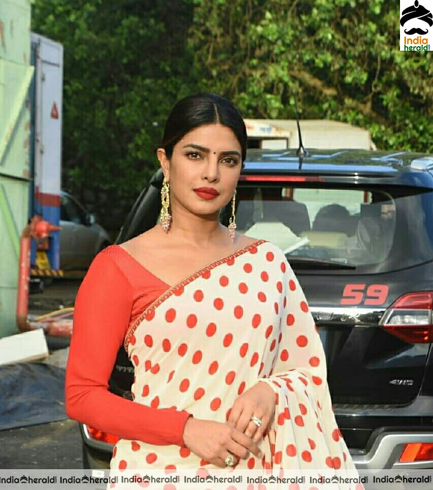 Priyanka Chopra At The Sky In Pink Promotions
