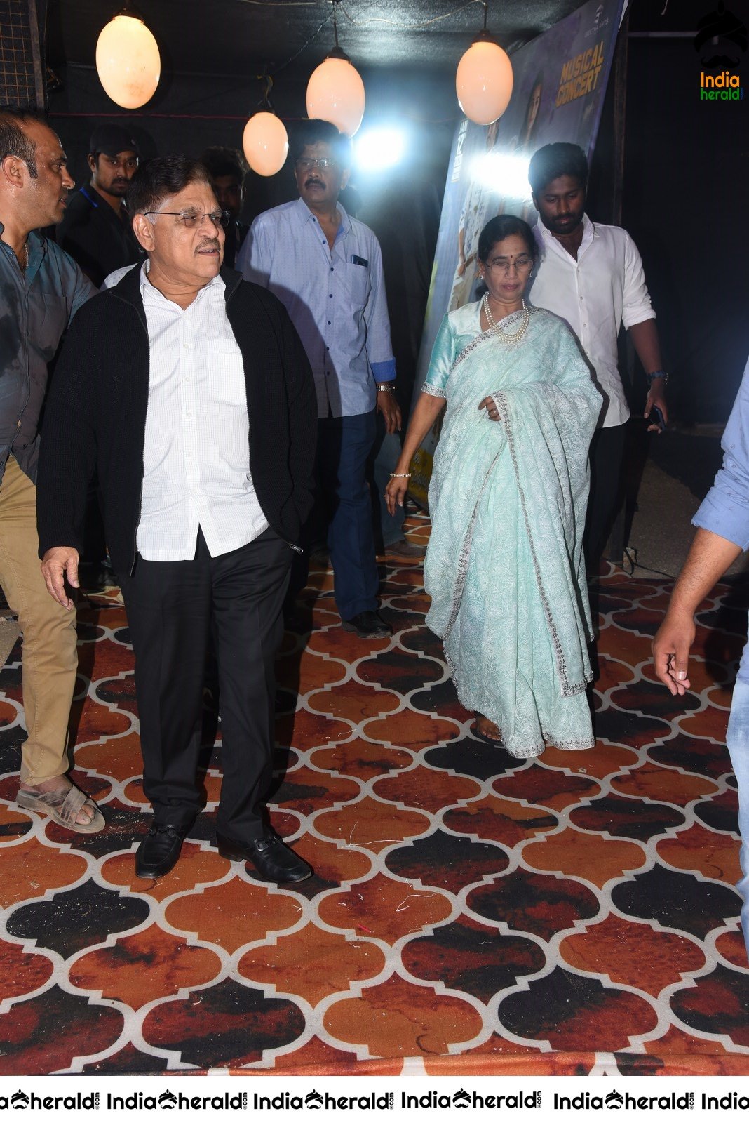 Producer Allu Aravind Latest Stills at Ala Vaikunthapurramuloo Musical Concert