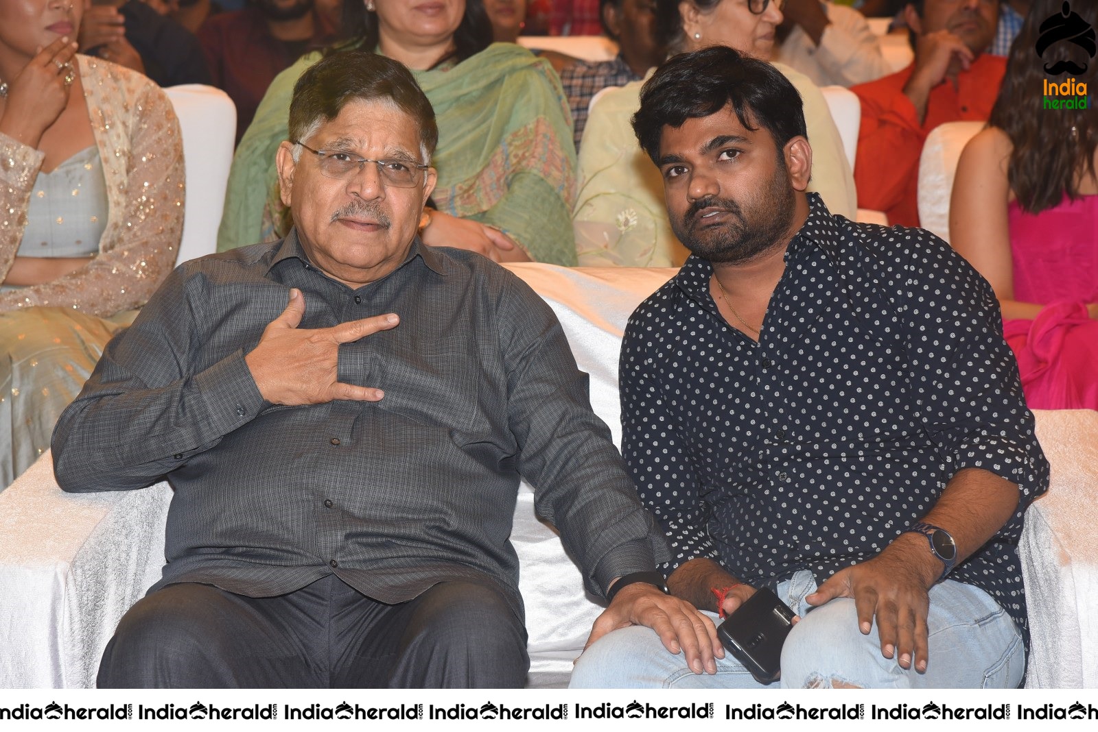 Producer Allu Aravind Latest Stills at PRP Event Set 1