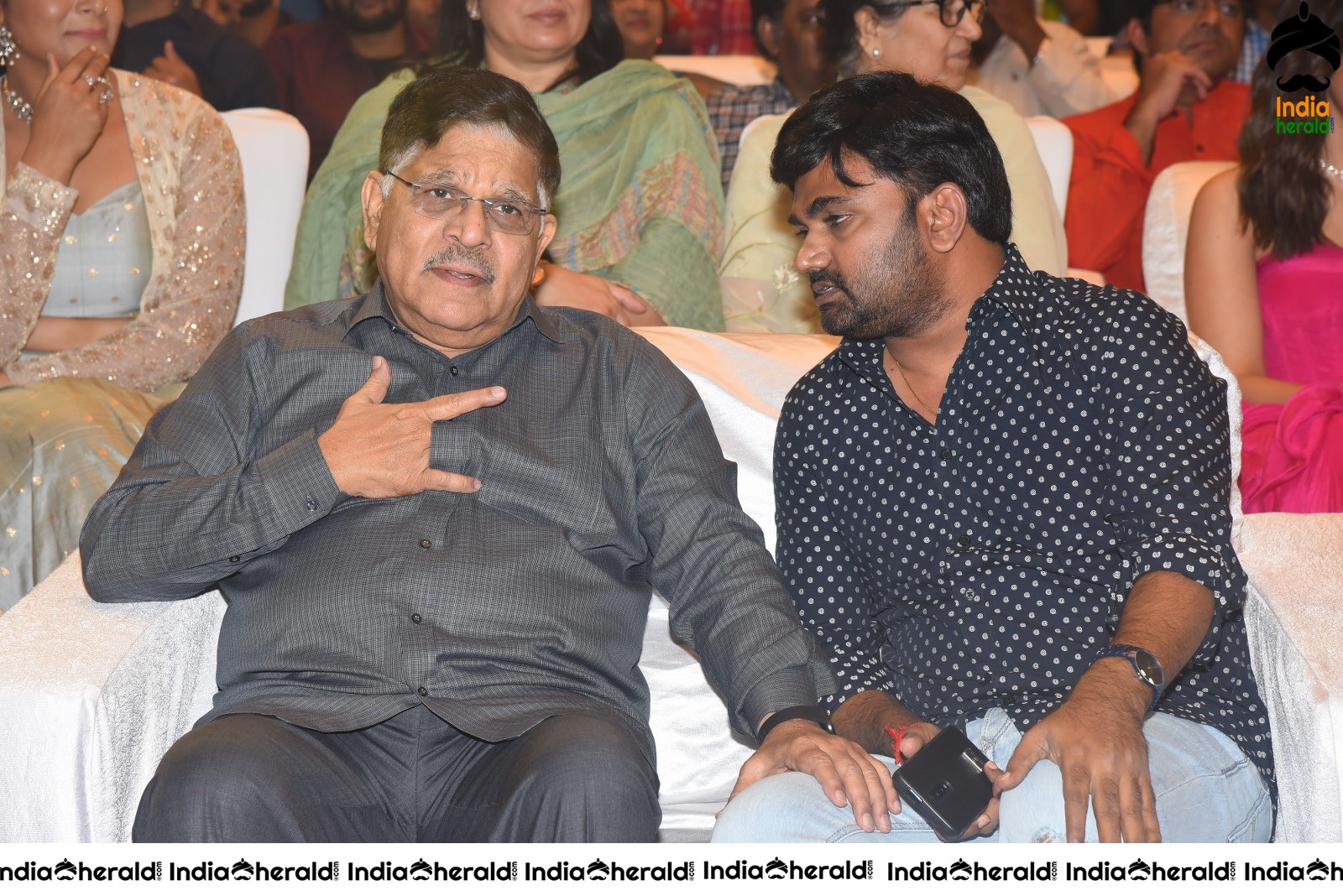 Producer Allu Aravind Latest Stills at PRP Event Set 1