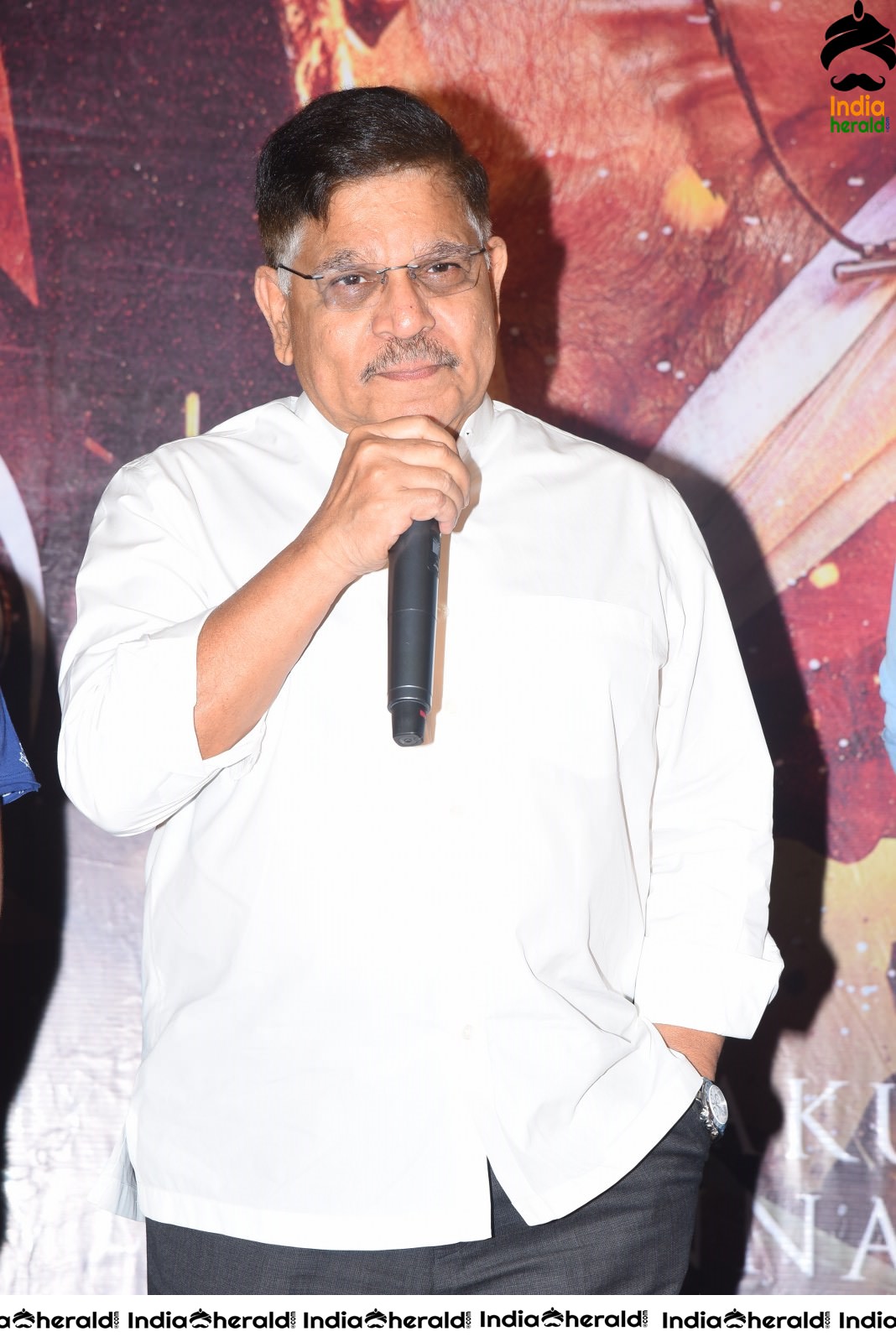 Producer Allu Aravind Stills at Mamangam