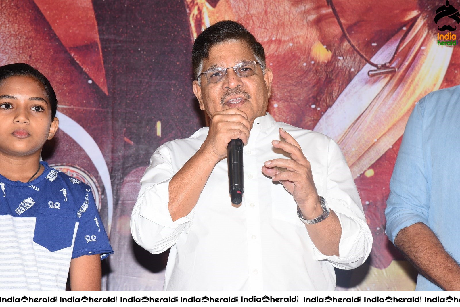 Producer Allu Aravind Stills at Mamangam