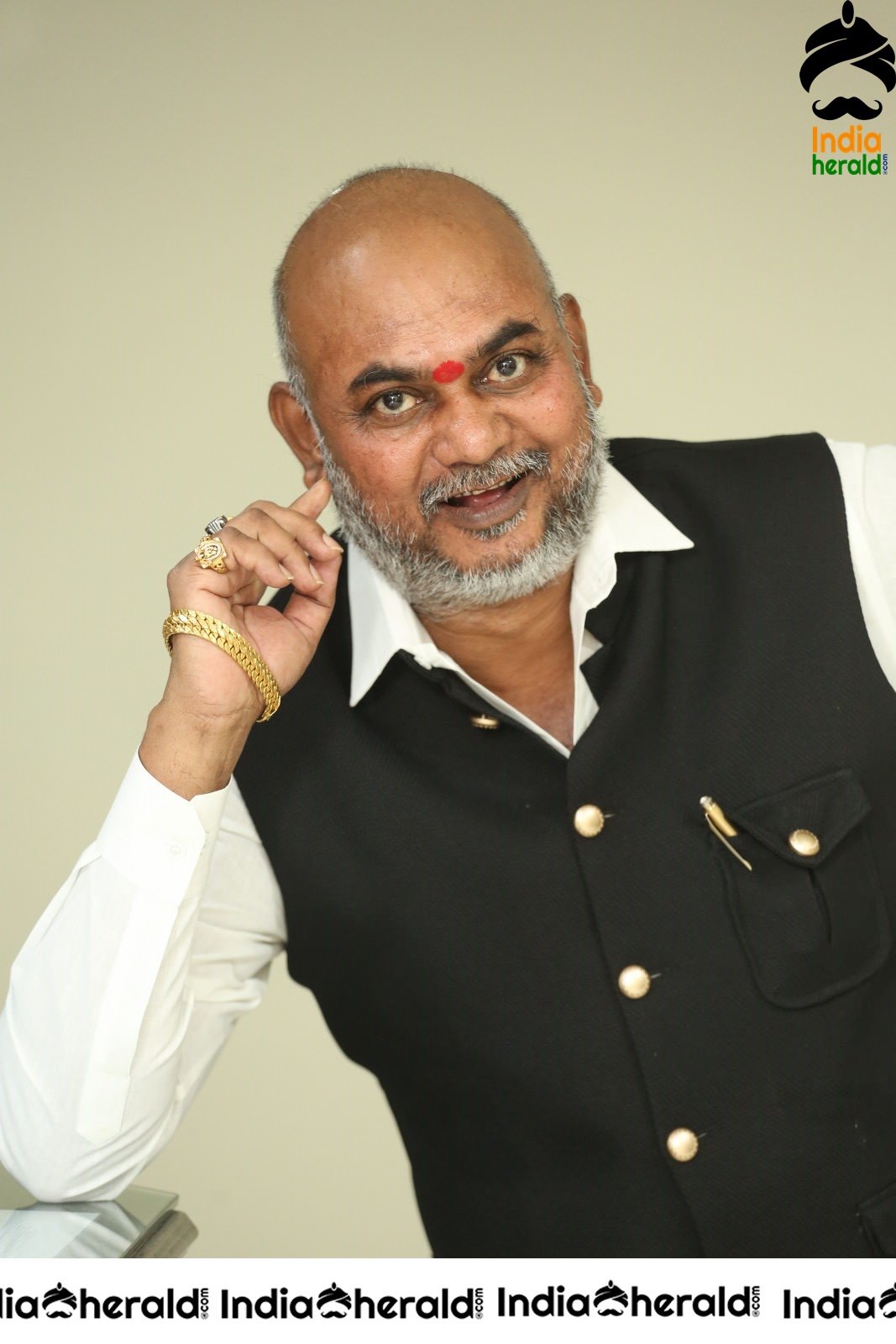 Producer Gururaj Interview Stills Set 1