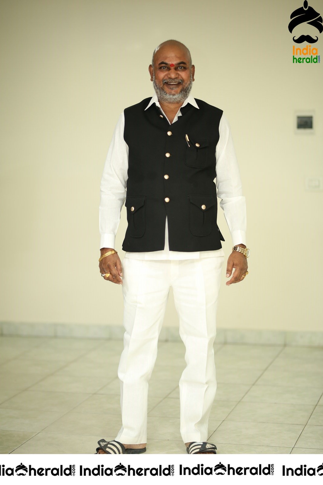 Producer Gururaj Interview Stills Set 1