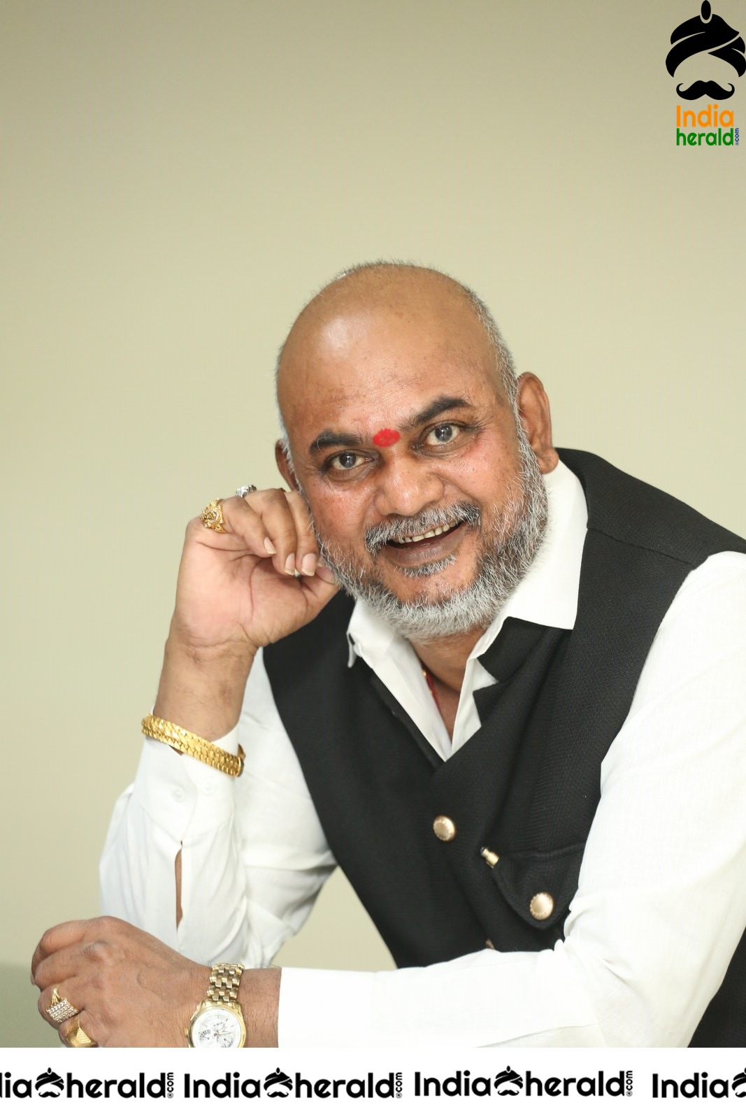 Producer Gururaj Interview Stills Set 2