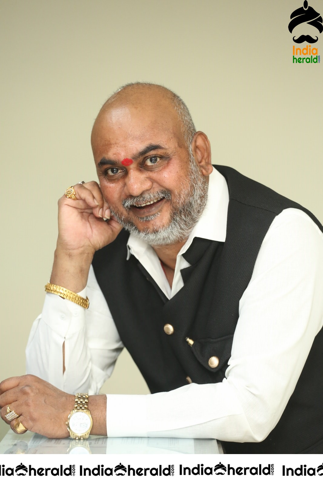 Producer Gururaj Interview Stills Set 2