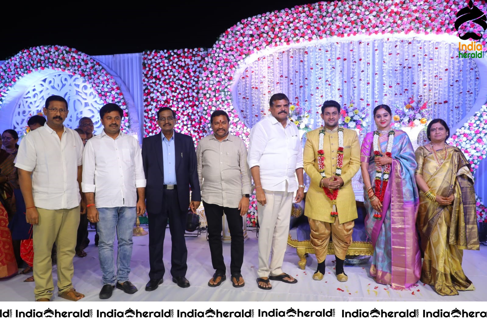 Producer Kaushik Babu Marriage Stills Set 1