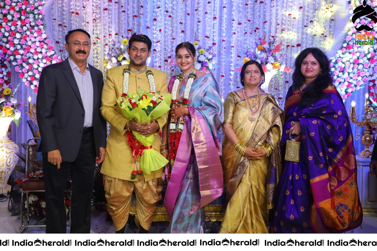 Producer Kaushik Babu Marriage Stills Set 1