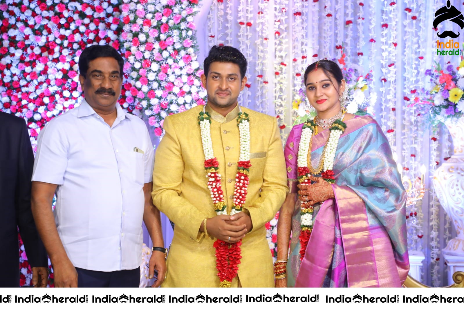 Producer Kaushik Babu Marriage Stills Set 2