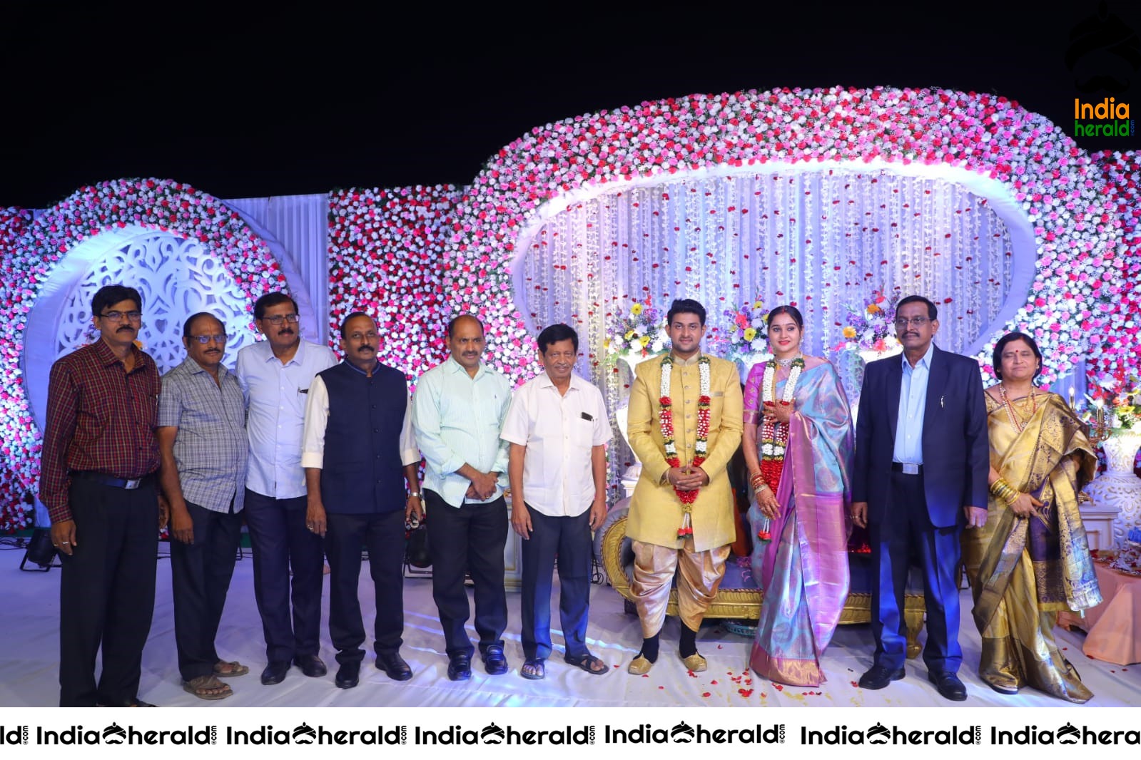 Producer Kaushik Babu Marriage Stills Set 2