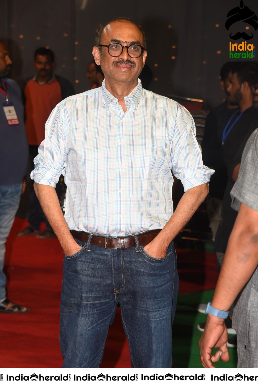 Producer of Venky Mama at the Pre Release Event Set 1