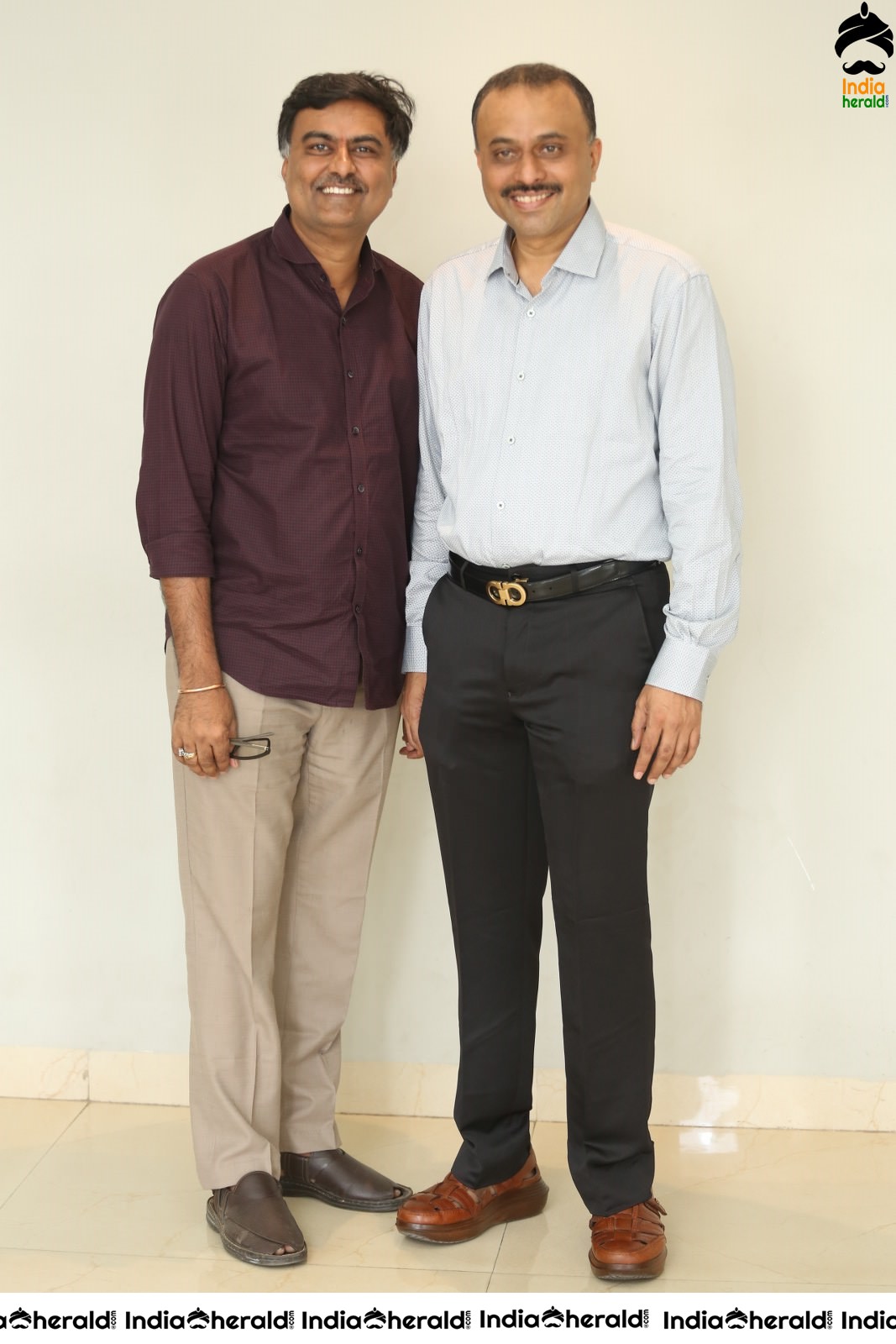 Producers Of Venky Mama Interview Stills Set 1