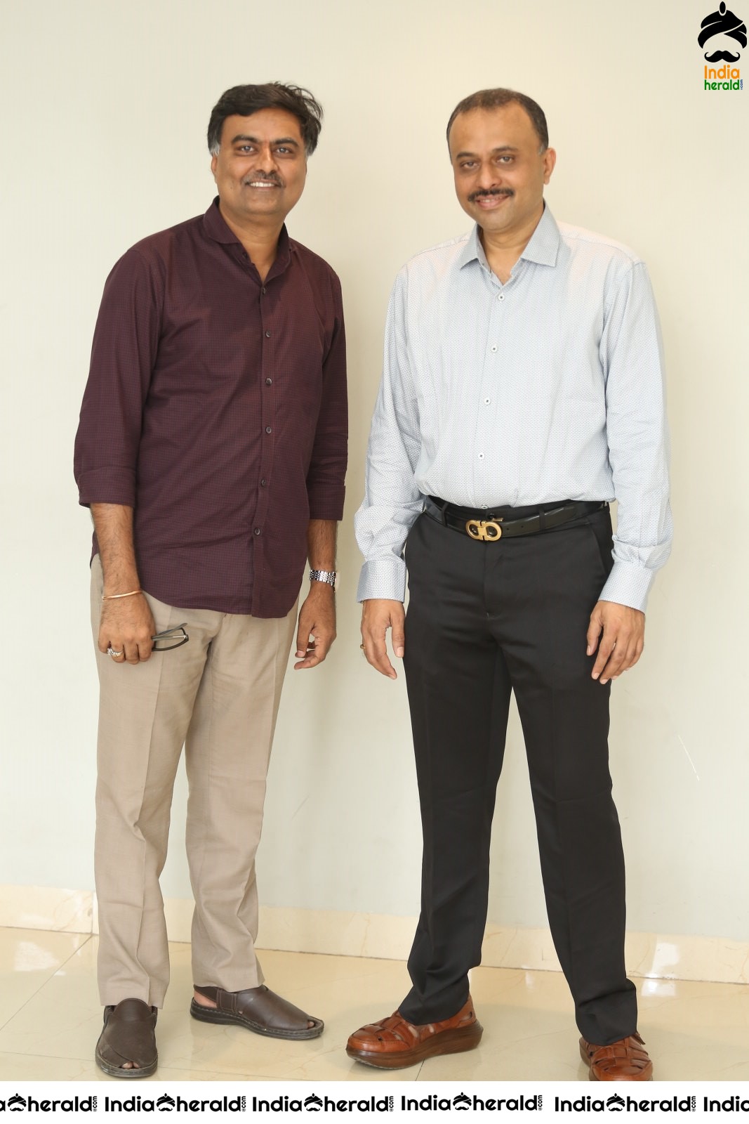 Producers Of Venky Mama Interview Stills Set 1